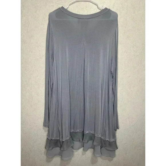 LOGO Lori Goldstein Flowy Tunic Blouse Top LARGE LOT OF 5 Lagenlook Boho Layer - Picture 13 of 16